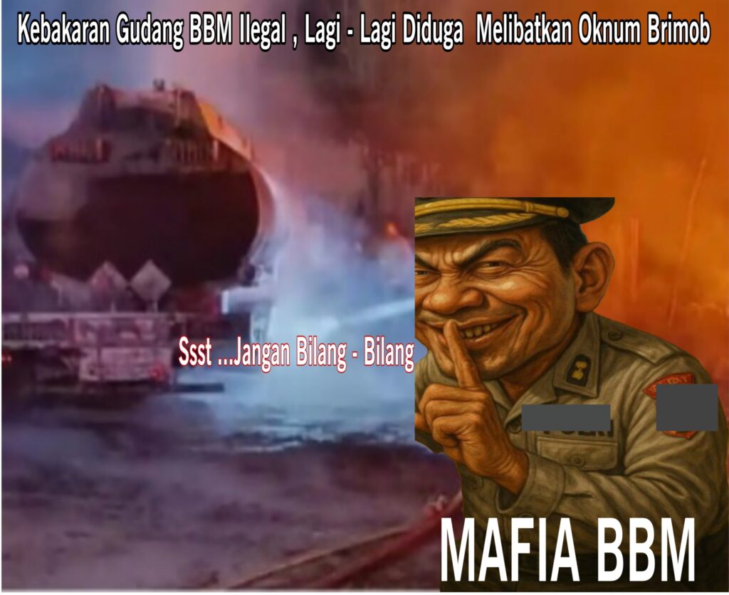 Proses Penindakan Hukum Terhadap Mafia BBM Ilegal Terkesan Tak Berdaya ,Konsistensi Penanganan Kasus Kebakaran Gudang Bbm Ilegal Di Pesawaran Yang Diduga Adanya Keterlibatan Oknum Brimob Insial EL dan Warga Sipil Kembali Di Pertanyakan 